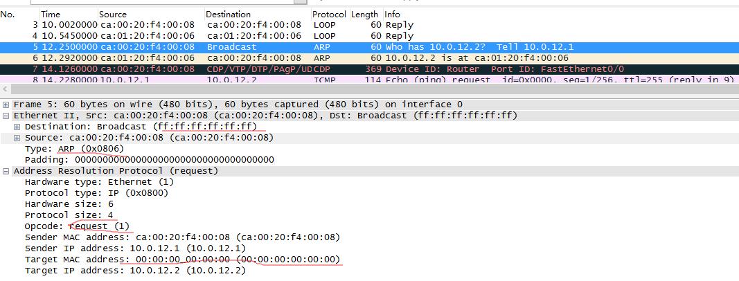 arp协议格式,arp协议攻击