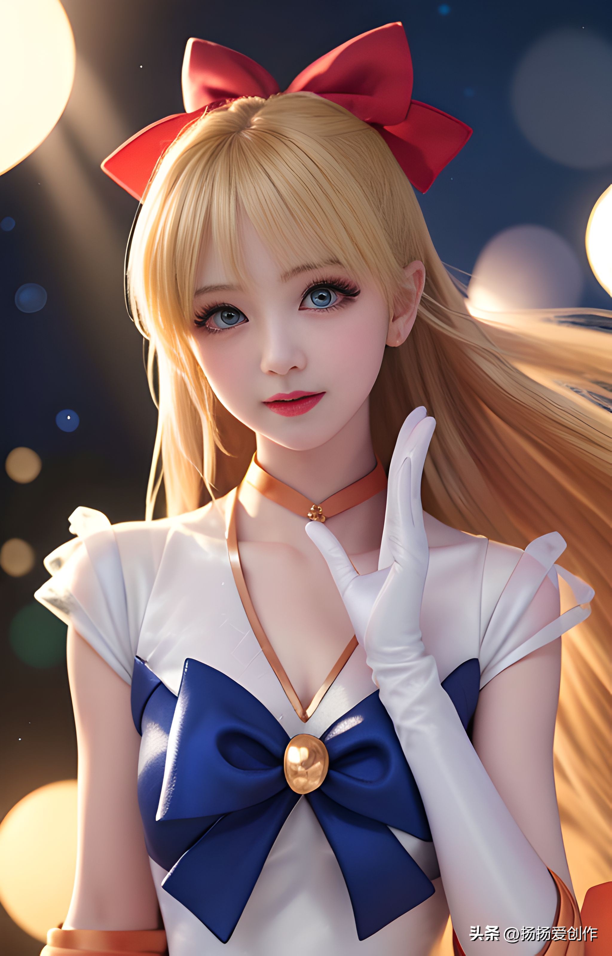 AI绘画-美少女战士爱野美奈子