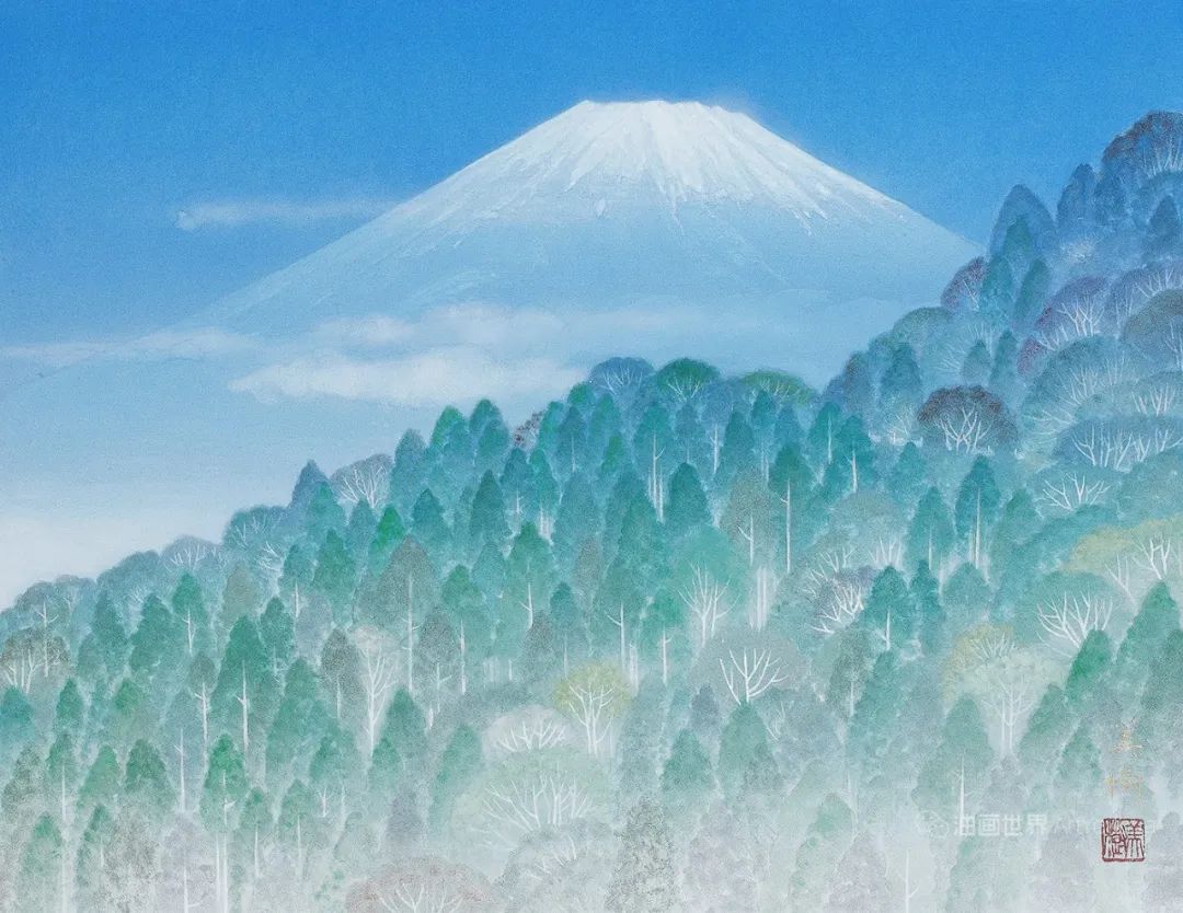 野地美树子手绘油画,日本画家奈良美智作品图