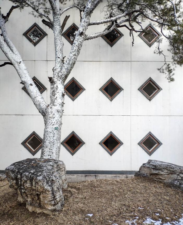 贝聿铭的香山饭店效果图,贝聿铭建筑作品香山饭店