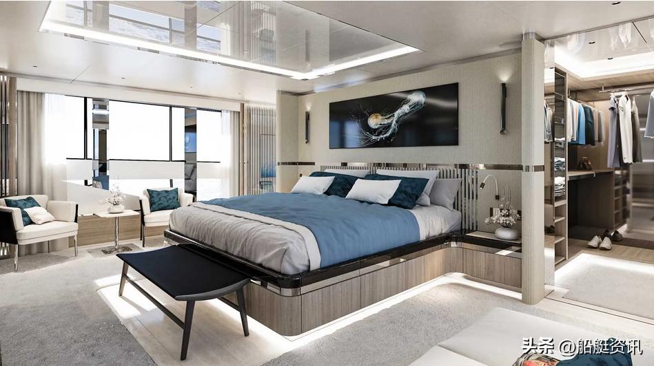 意大利工作室为第二艘Bilgin163打造的奢华内饰