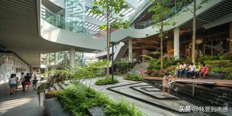 南通正在新建的购物广场,南通发展见证