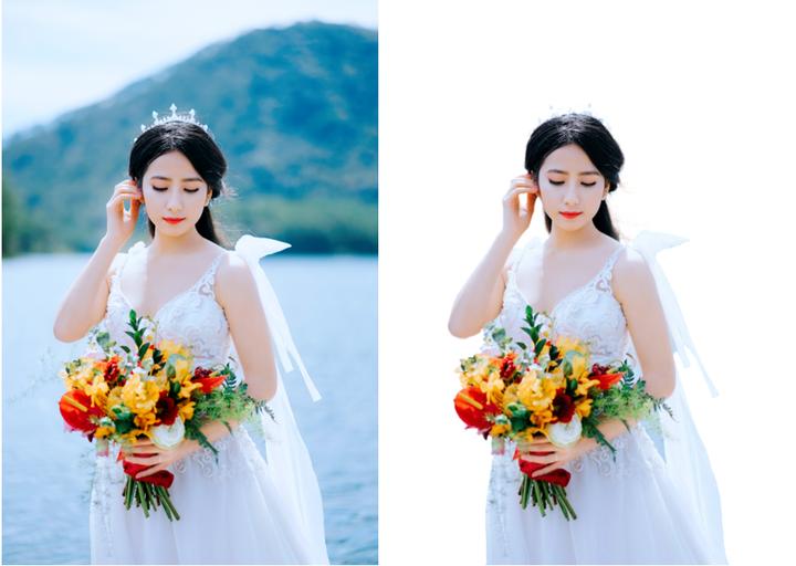 三分钟学会抠图苹果相册,抠图教程三个人