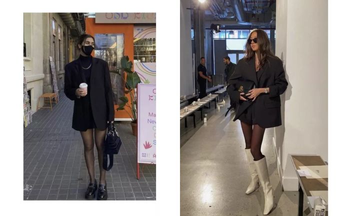 连裤袜不土气,秋冬连裤袜的搭配雷区