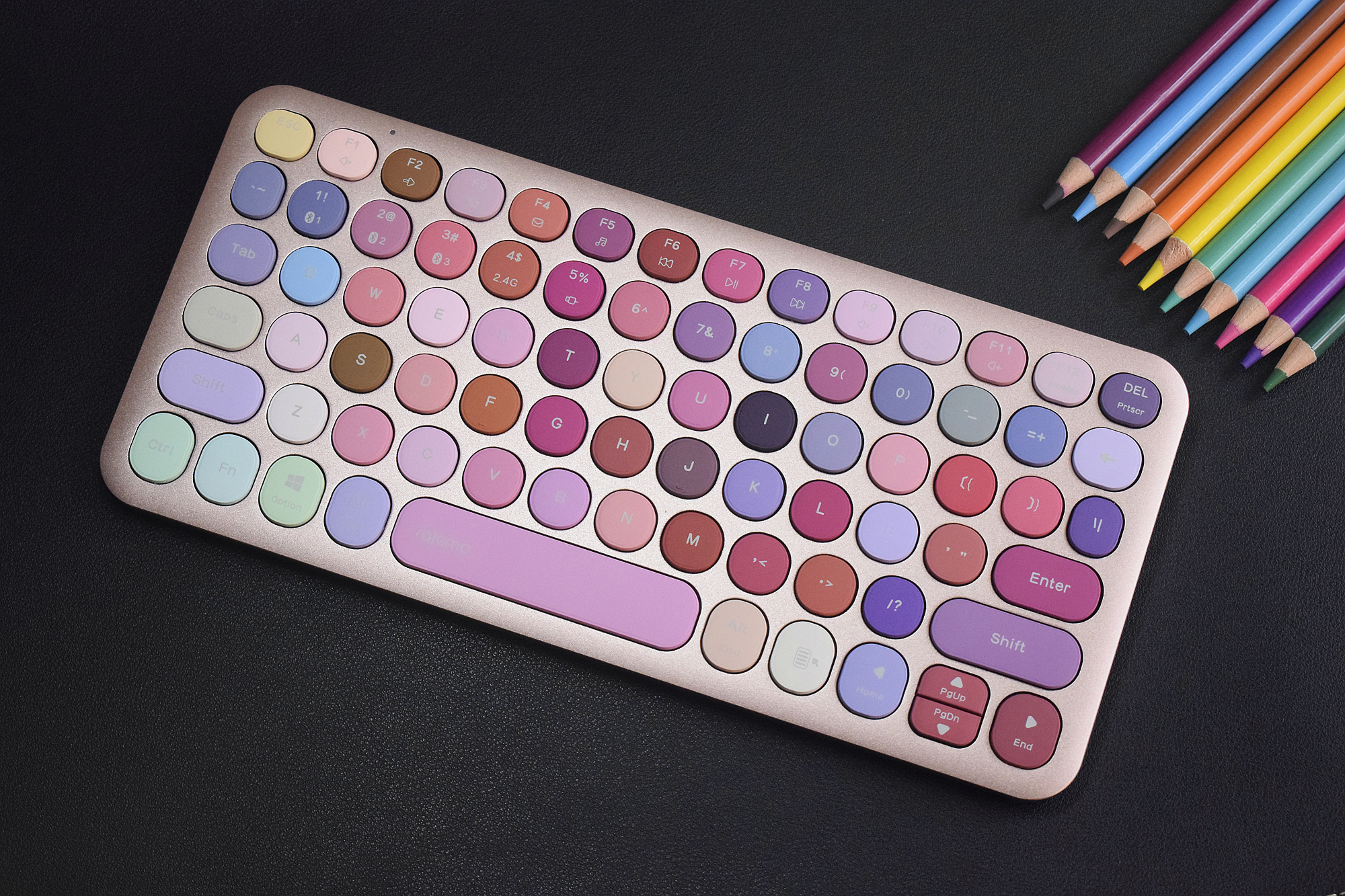 移动办公更要美美哒!雷柏ralemoPre2Mini彩妆盘多模无线键盘体验