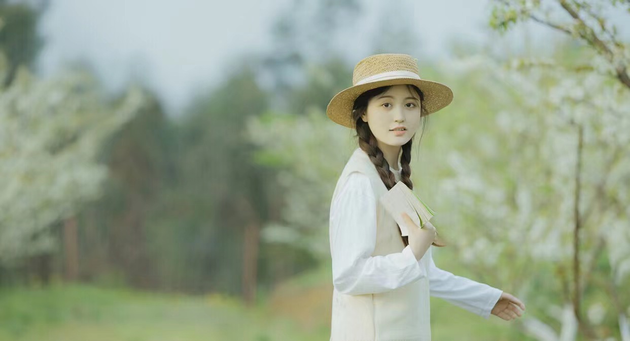 清新写真拍照姿势技巧,滑滑梯拍照姿势大全文艺