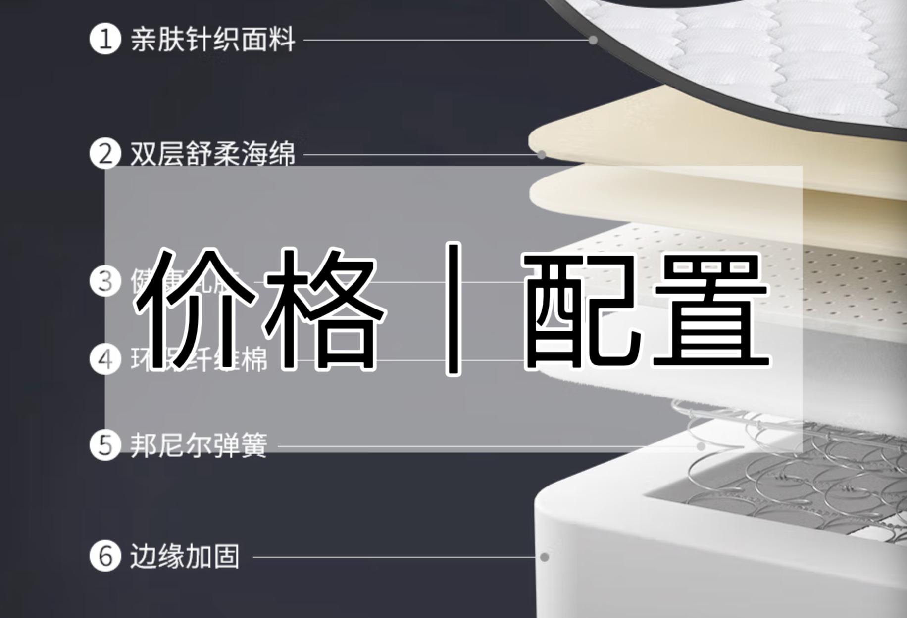 床垫价格表床垫十大品牌,床垫怎么选一般家用床垫价格