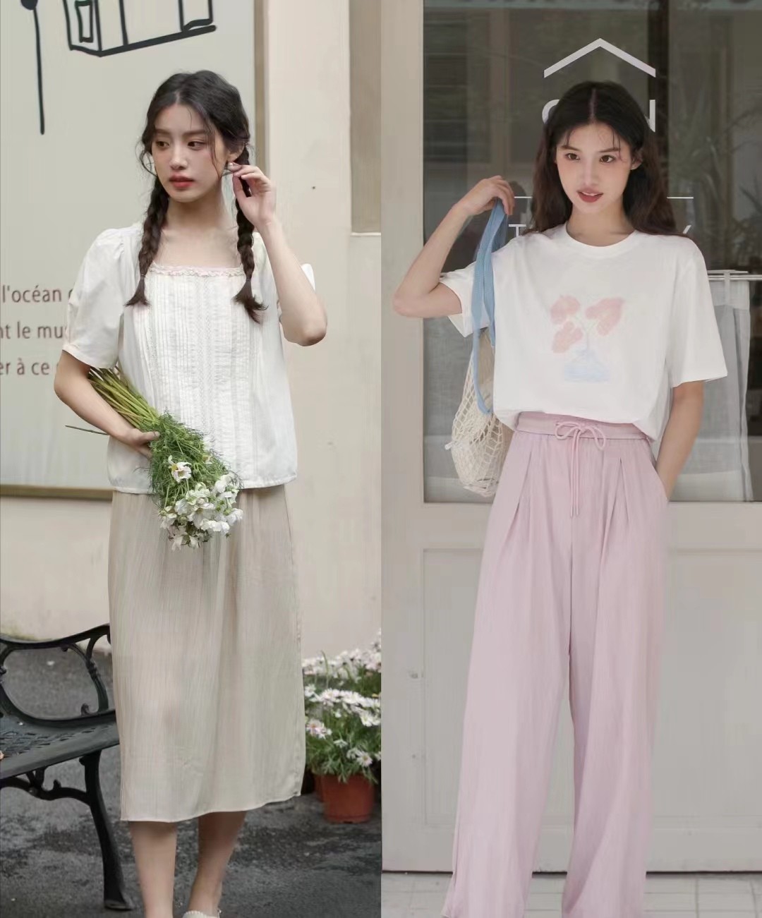 夏天怎么穿搭好看又显瘦又减龄,夏日穿搭时髦又自带减龄效果