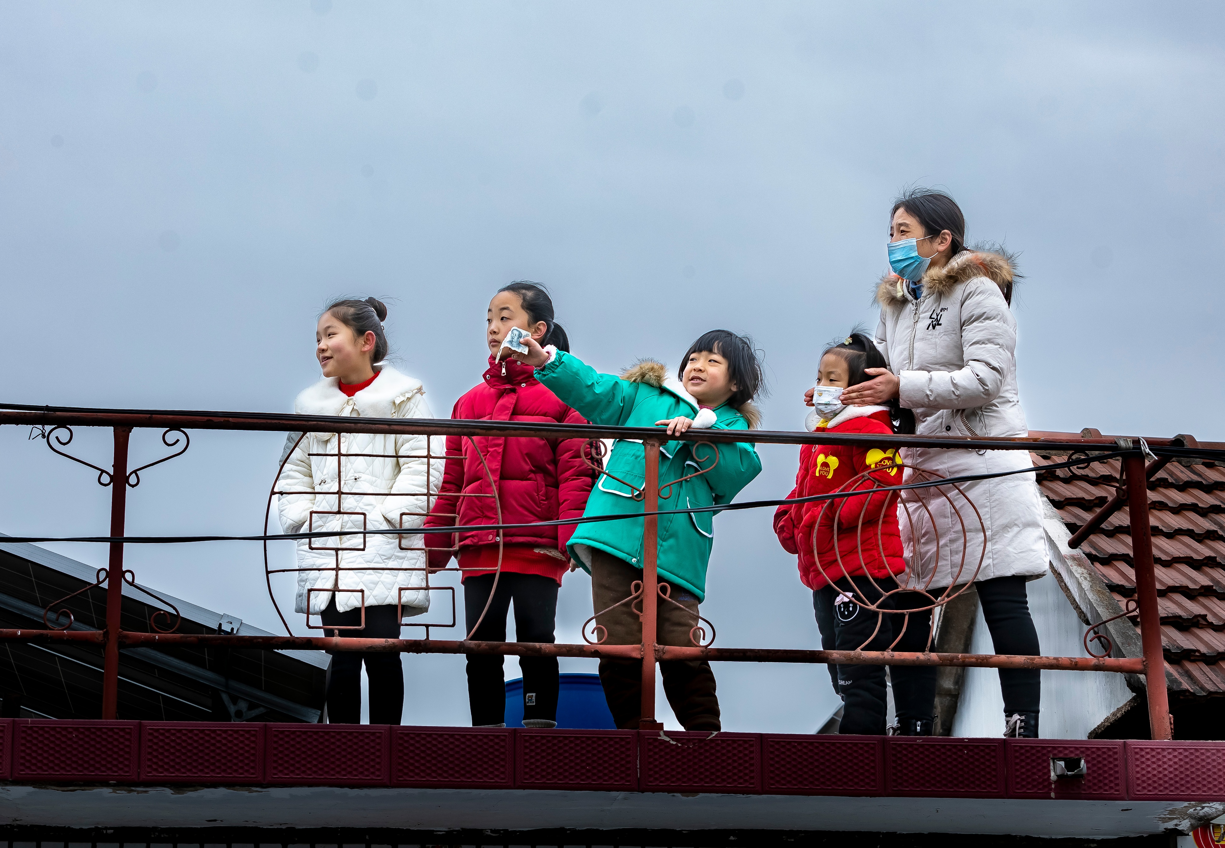 沂水大峪送火神时间,大峪村送火神舞狮