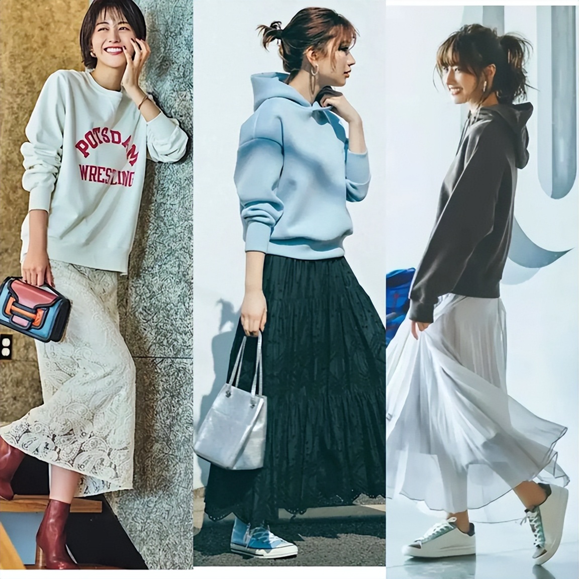 18套超级实用的早秋日常穿搭分享,日杂时尚穿搭