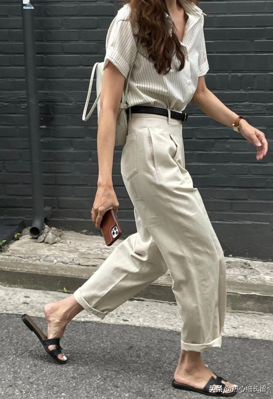 t恤加上立体感强的衬衫气场全开,女式短袖t恤衬衫