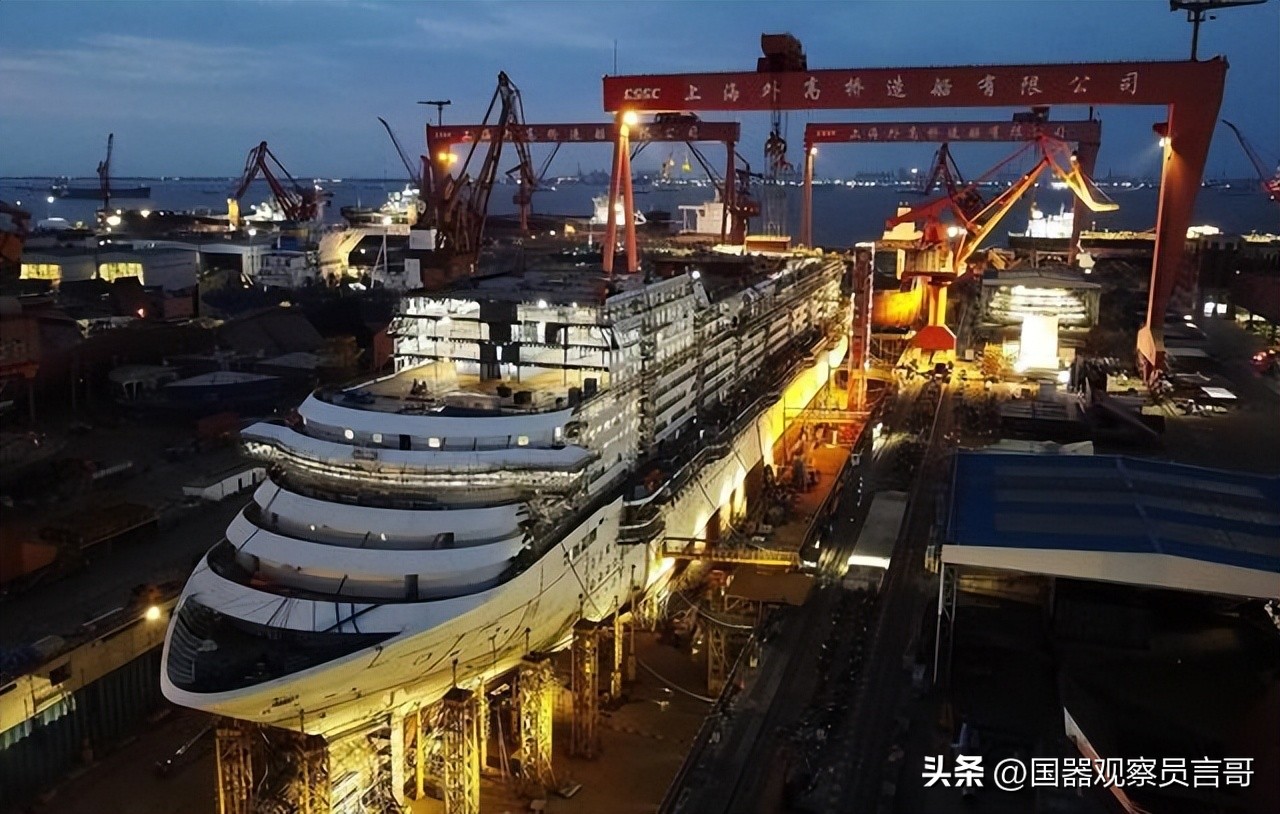 首艘国产大型邮轮将出坞,国产大型邮轮批量化建造指日可待