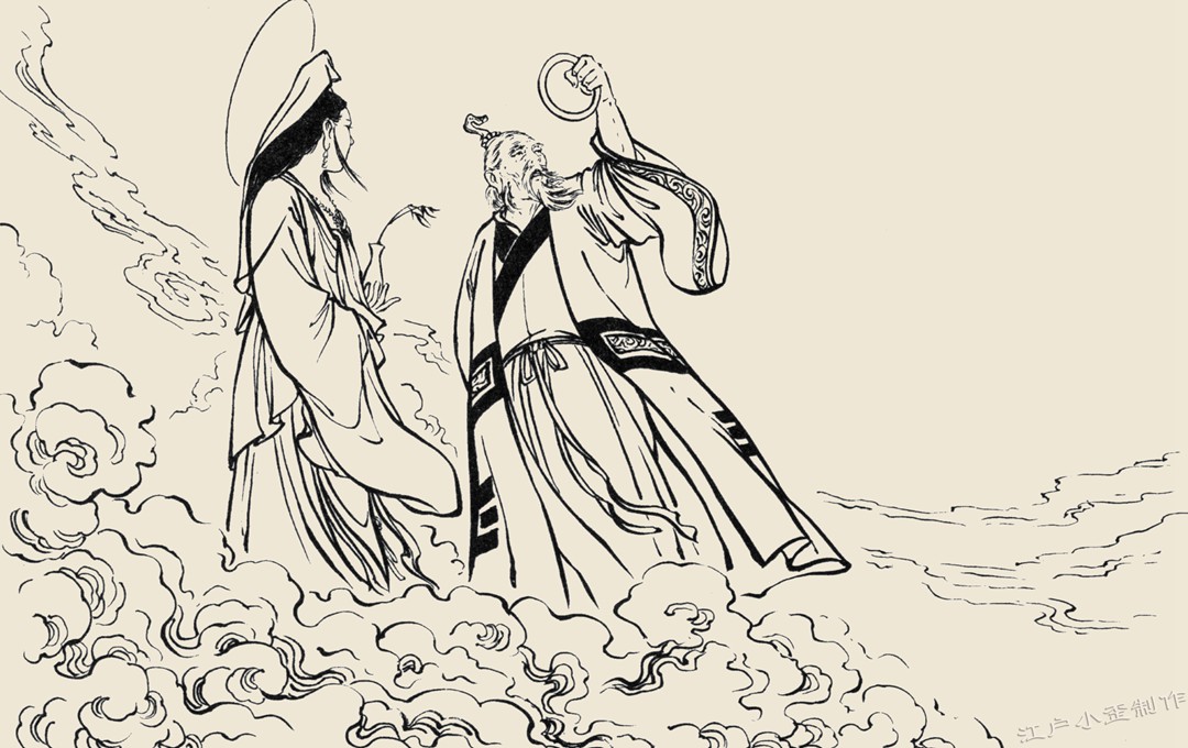 灌江口二郎显圣真君和二郎神杨戬,杨戬和灌江口二郎神