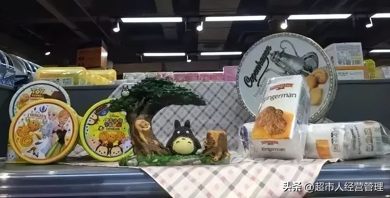 超市情景陈列八宝粥搭配啥合适,超市情景陈列图片大全创意