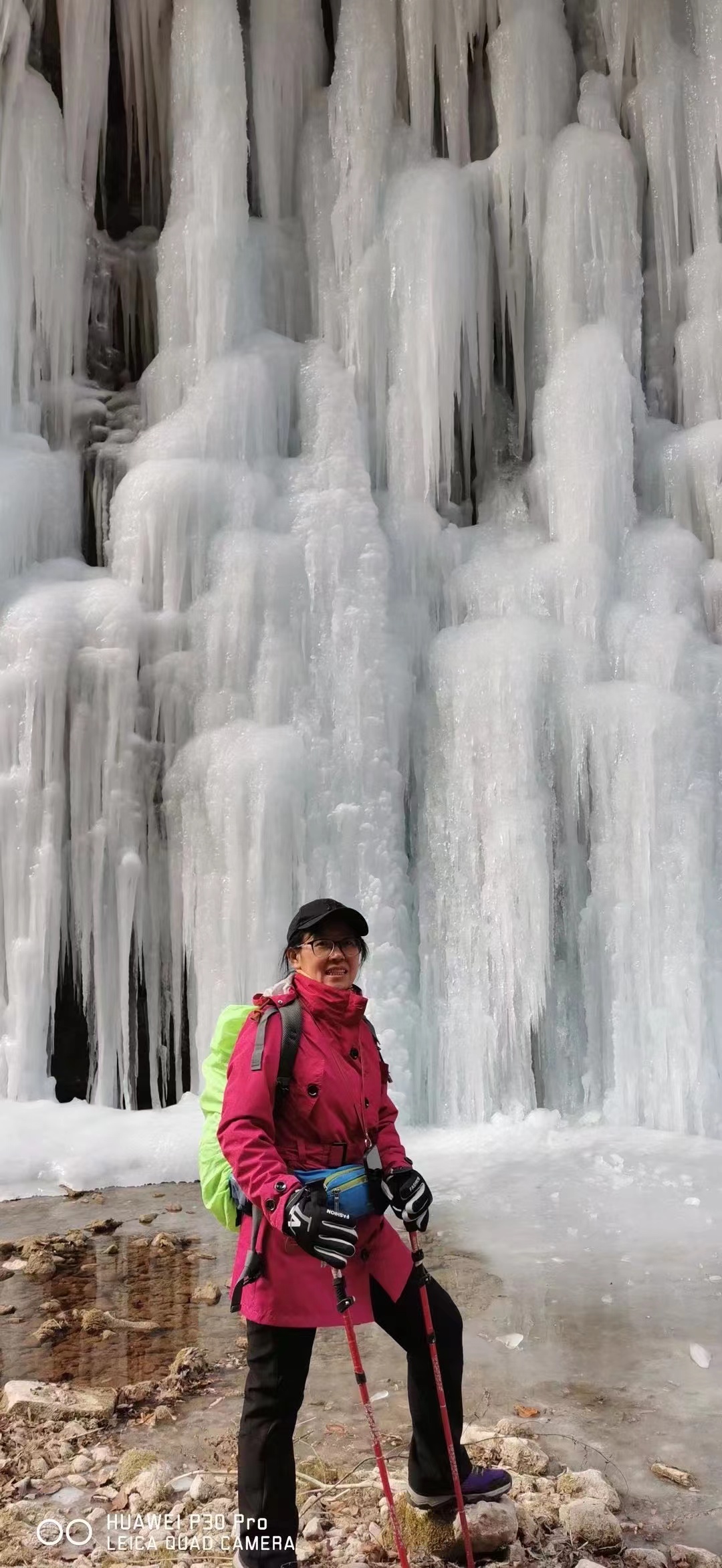 长治冰瀑布,山西冰挂美景