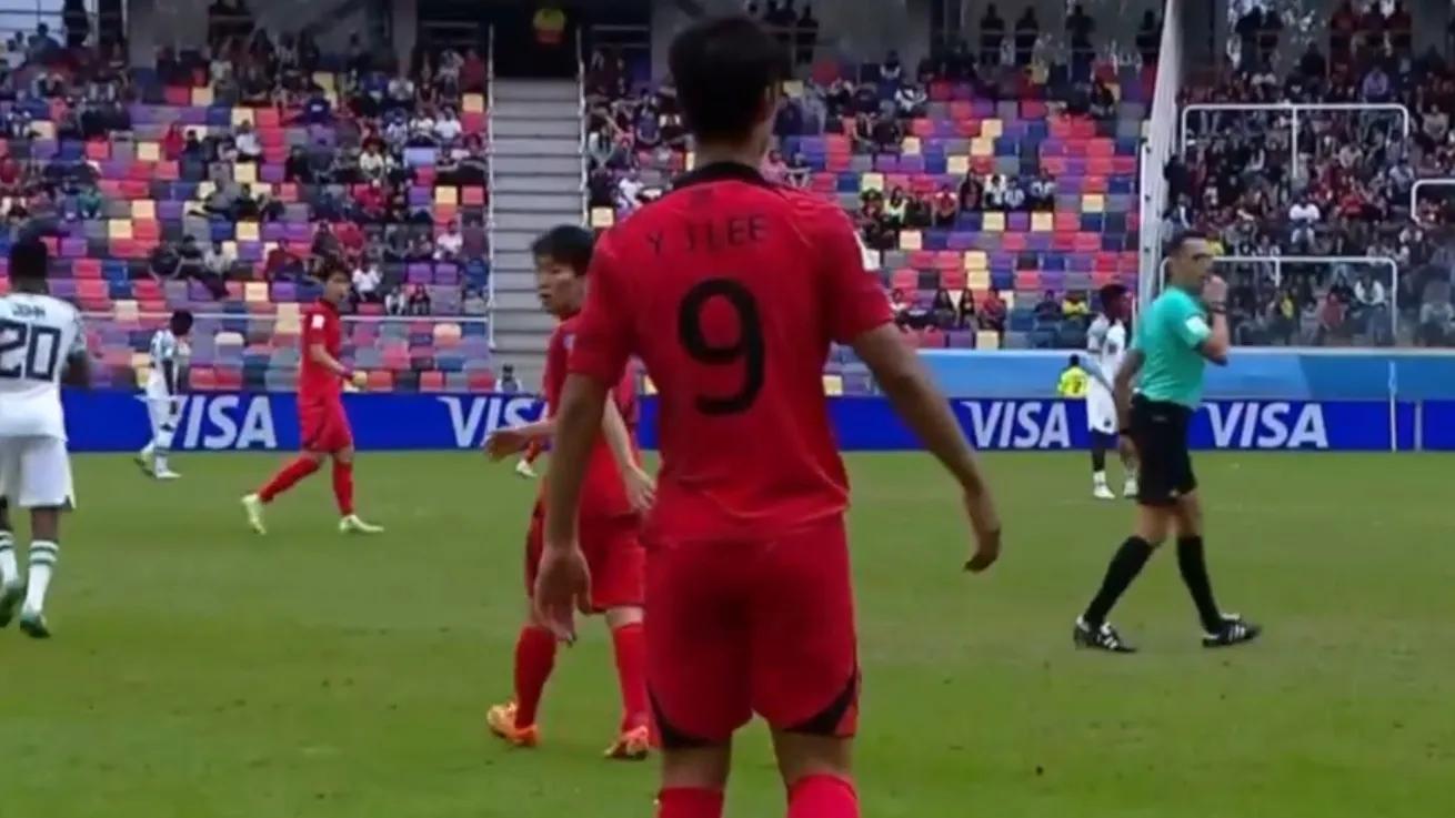 韩国队1:0绝杀完整版,世青赛韩国2比1战胜法国