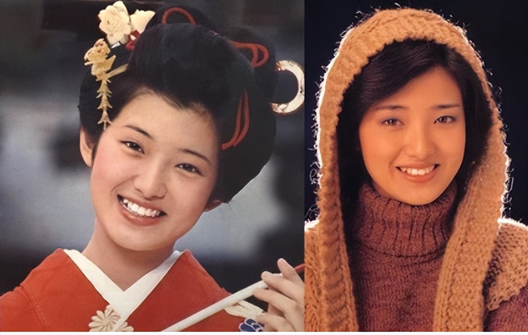 山口百惠颜值巅峰短发,樱花女神山口百惠