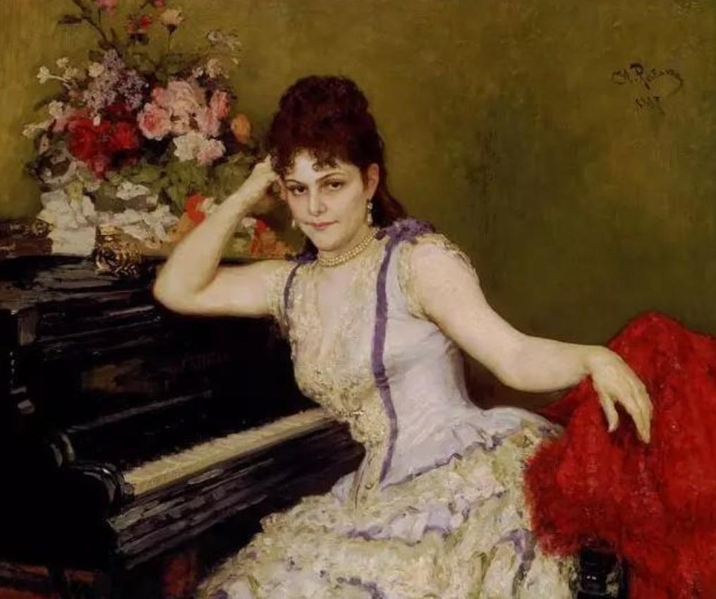 俄罗斯著名肖像画,俄罗斯肖像油画作品