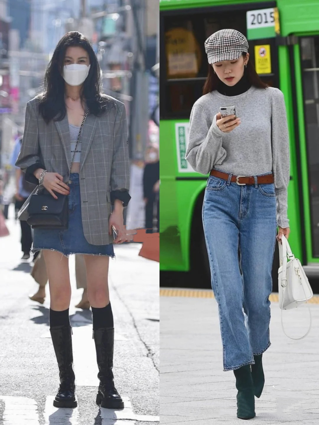 想要穿搭简单大气,时尚潮流跟着韩国小姐姐学穿搭