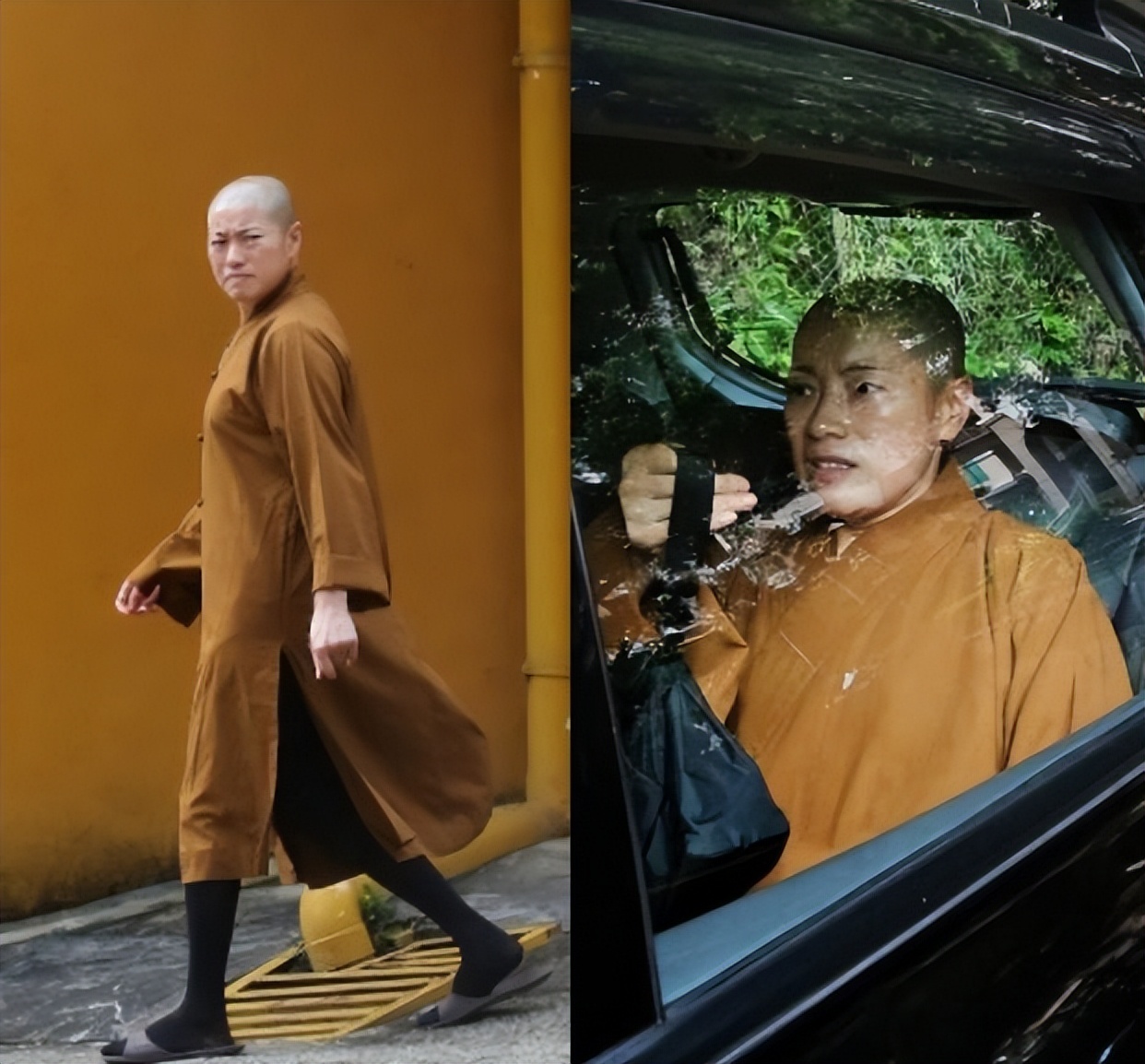 胆真大的假尼姑，开豪车住豪宅夜夜笙歌，把寺庙当做摇钱树！