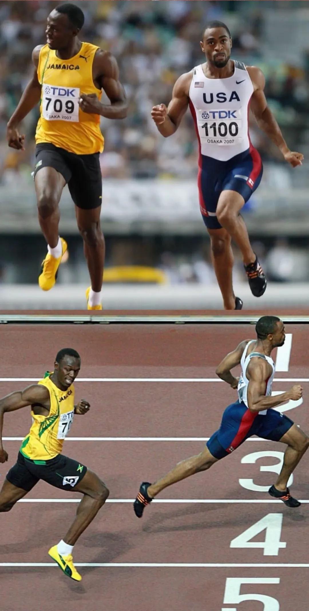 泰森盖伊和加特林谁是全美第一,盖伊百米最快三次成绩