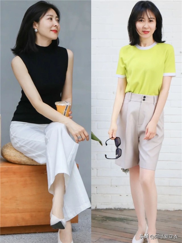 过了40岁的女人穿衣越简约越优雅,女人到了一定年龄穿衣要得体大方