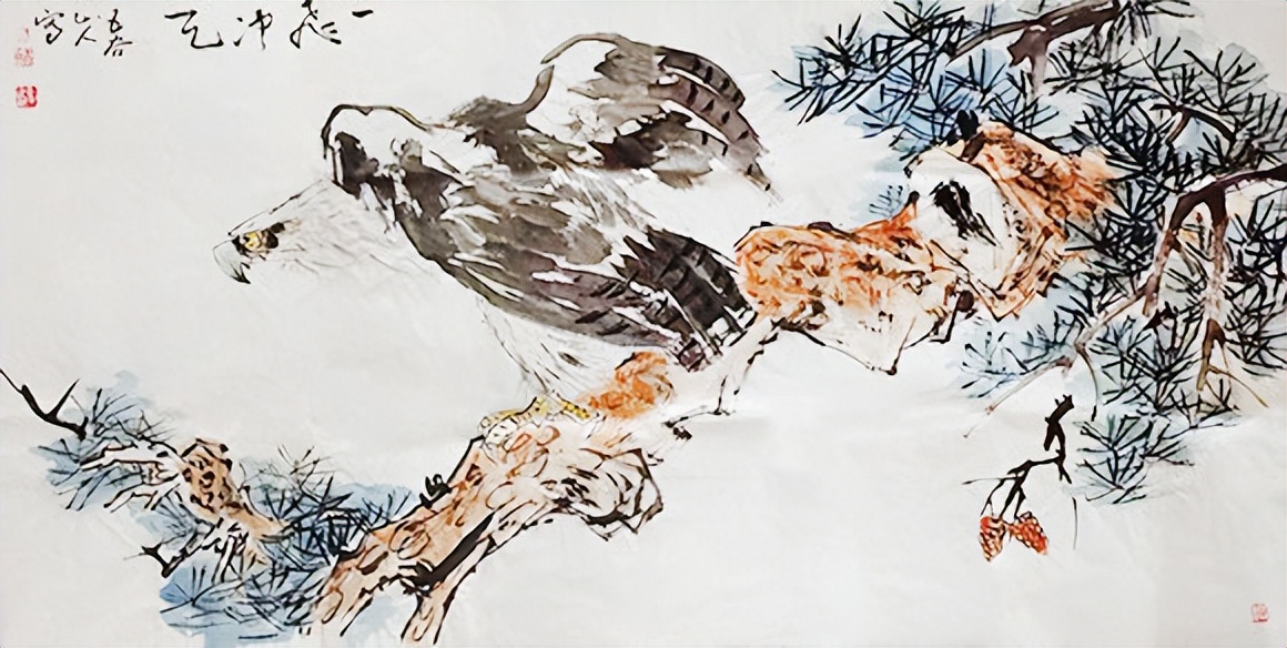 中国美术家协会会员张孝勇作品,马志明美术作品欣赏