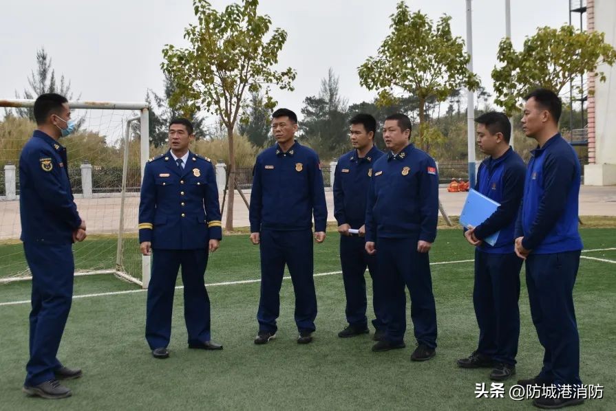 【集训】防城港支队积极备战第三届“新蓝淬火”比武竞赛
