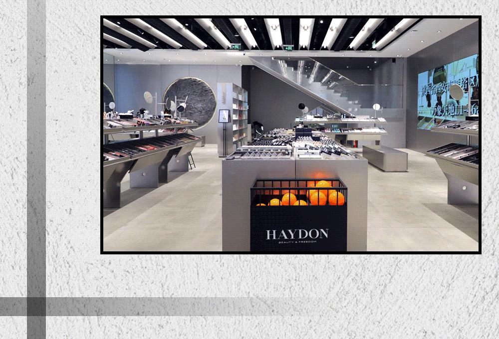 西安新地标！火遍全网的高端美妆店HAYDON黑洞来啦！女明星集合