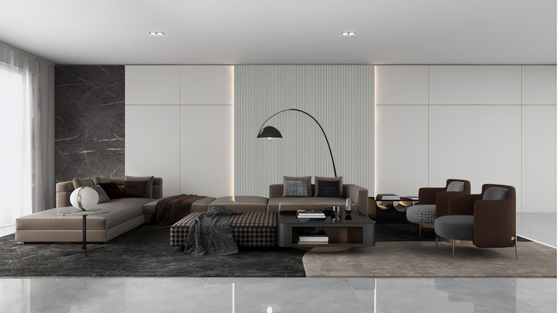 广州高端极简轻奢沙发背景墙,高端沙发背景墙现代轻奢