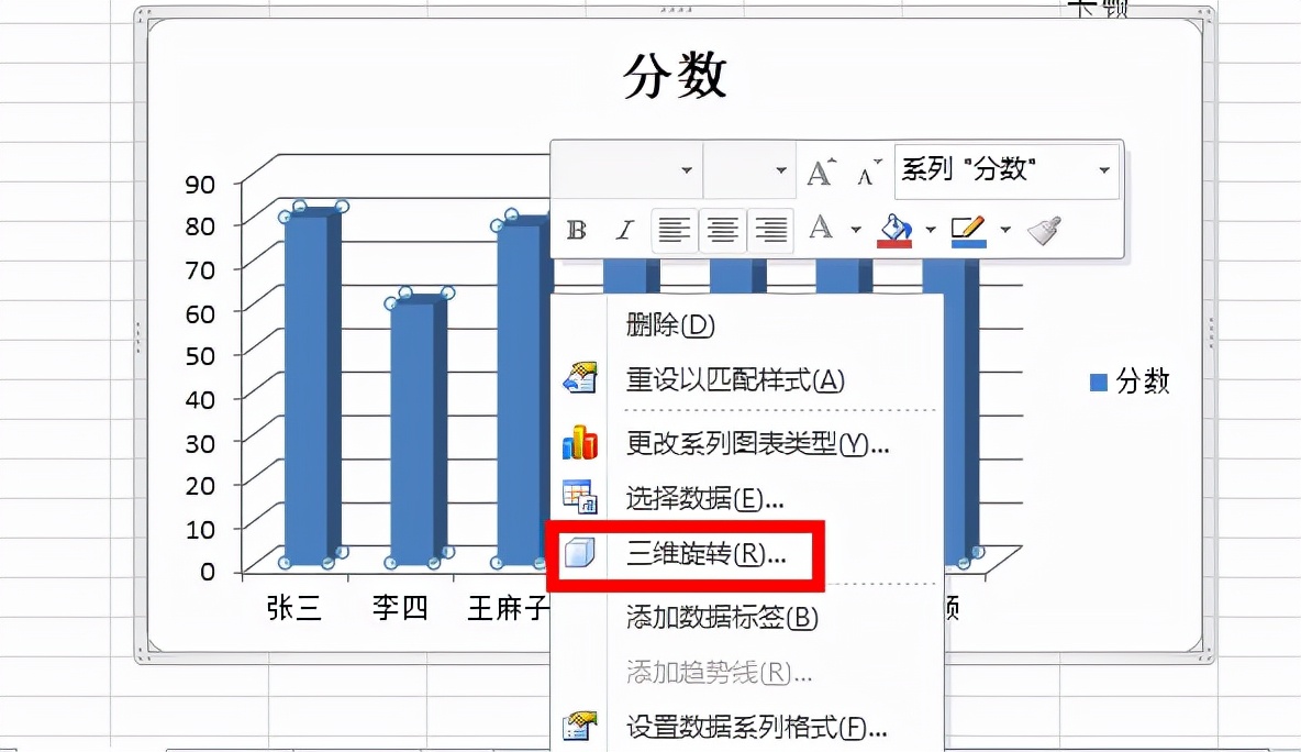 excel图表怎么让刻度标签旋转倾斜,excel图表旋转180度怎么弄