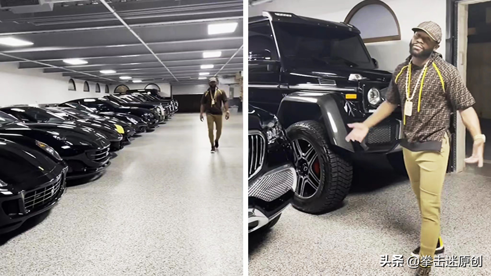 拳王梅威瑟美元,拳王梅威瑟平时都开哪些车啊