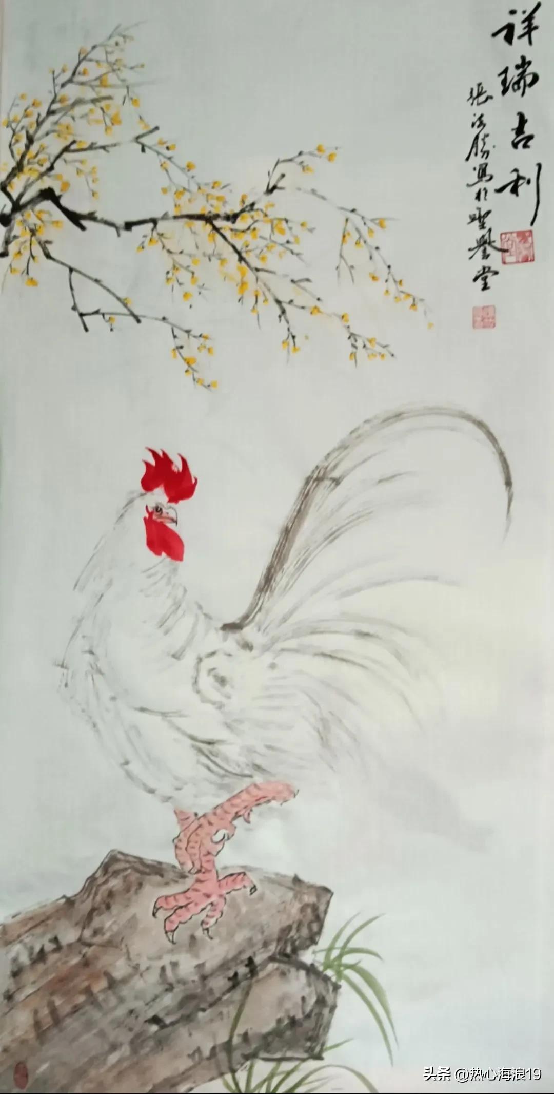 喜迎党的二十大优秀国画图片,喜迎二十大翰墨丹青颂党恩书画展