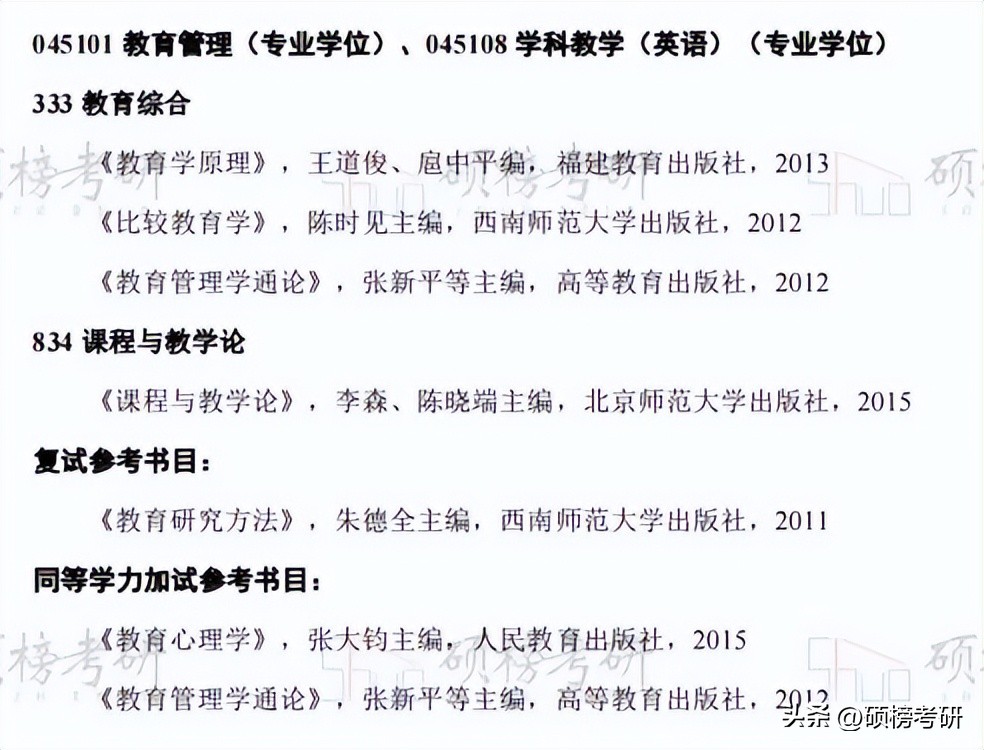 【院校专业分析】四川外国语大学学科教学(英语)