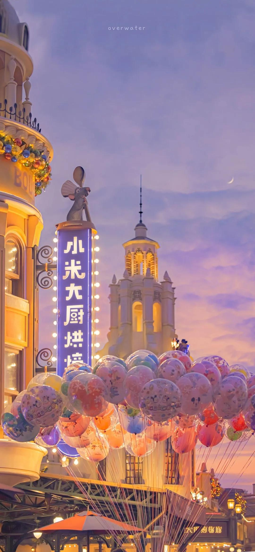 治愈系紫色手机壁纸,主屏和锁屏壁纸一对紫色