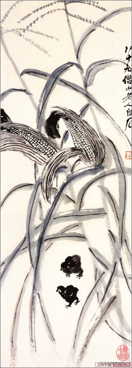 齐白石二流大师,对话大师齐白石