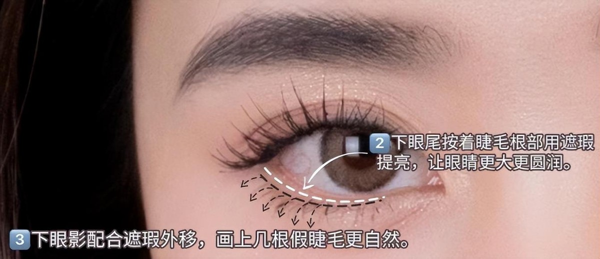 为什么画了眼妆反而更显眼睛小,为什么别人画的眼妆都这么精致