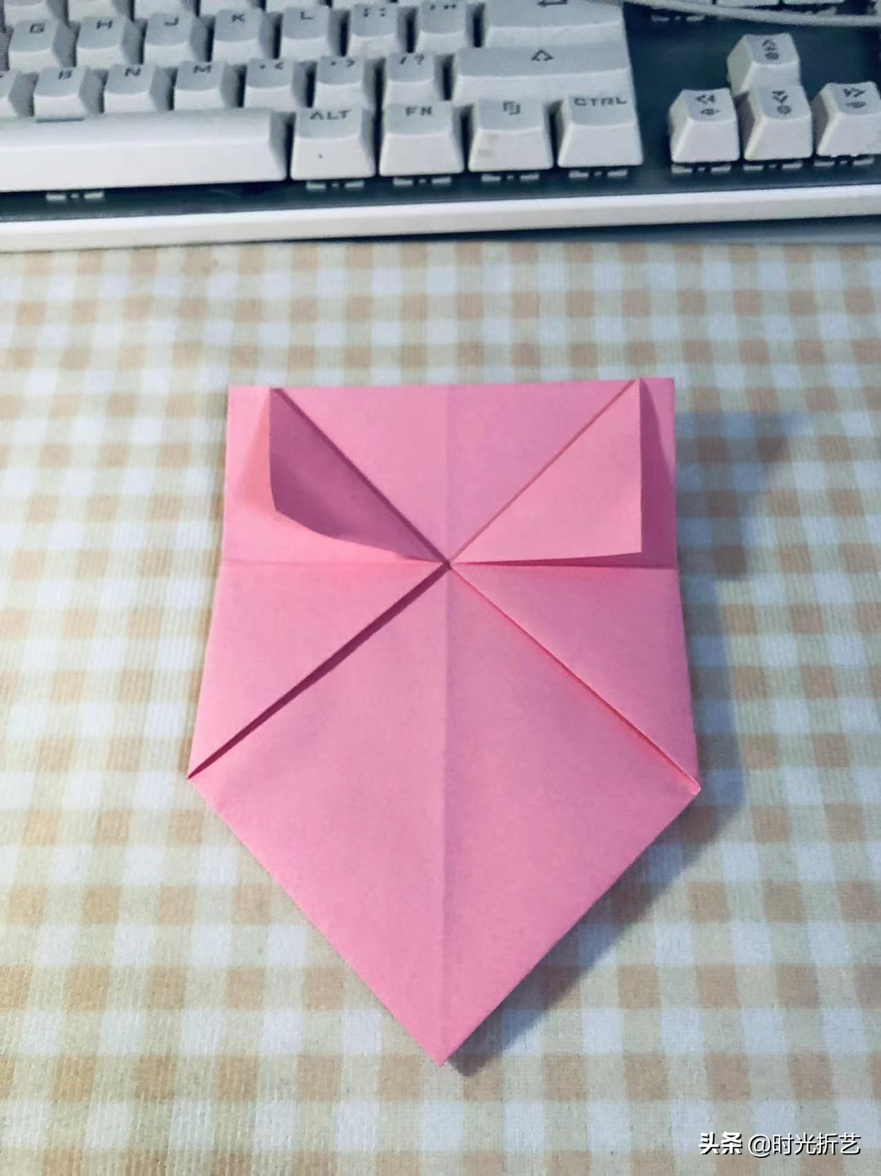 手工折纸纸盒抽抽乐,折纸纸盒教程