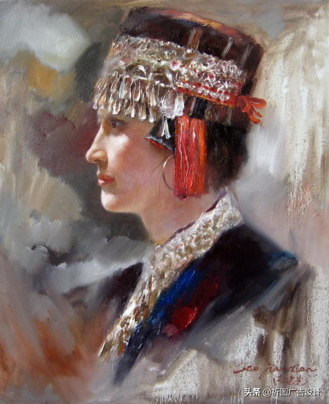 中国艺术人物油画欣赏,中国油画人物大师作品欣赏