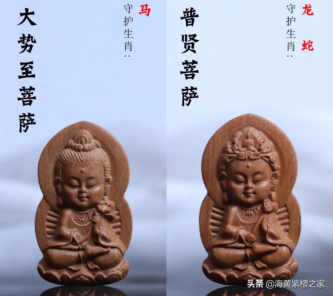 阴沉老山檀手串用什么配饰,天然朱砂十二生肖本命佛吊坠