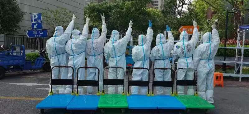 我们一直走在抗疫的路上,小区抗疫情况