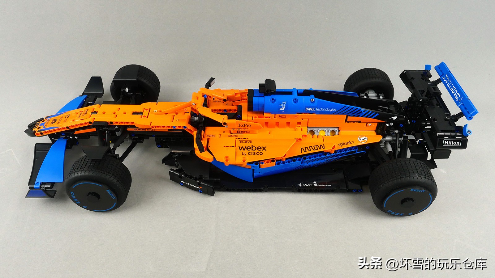 乐高42123迈凯伦塞纳机械组开箱,乐高42141迈凯伦f1赛车拼装过程