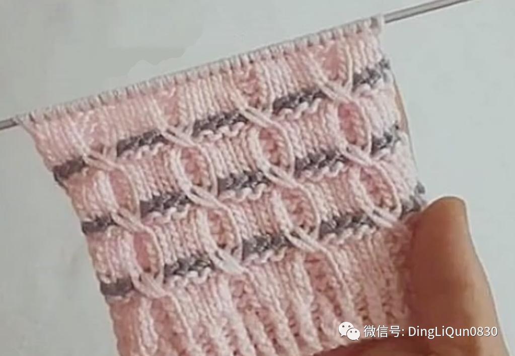 500个毛衣花样完整大平针版,毛衣华夫针花型图案大全