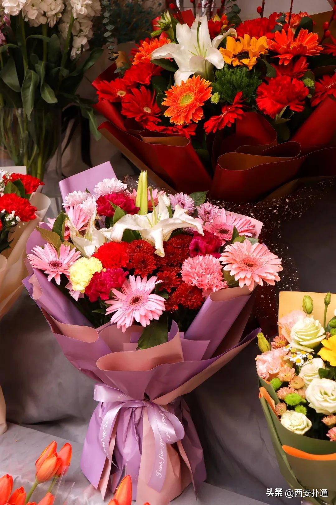 西安情人节去哪比较好,西安买花攻略