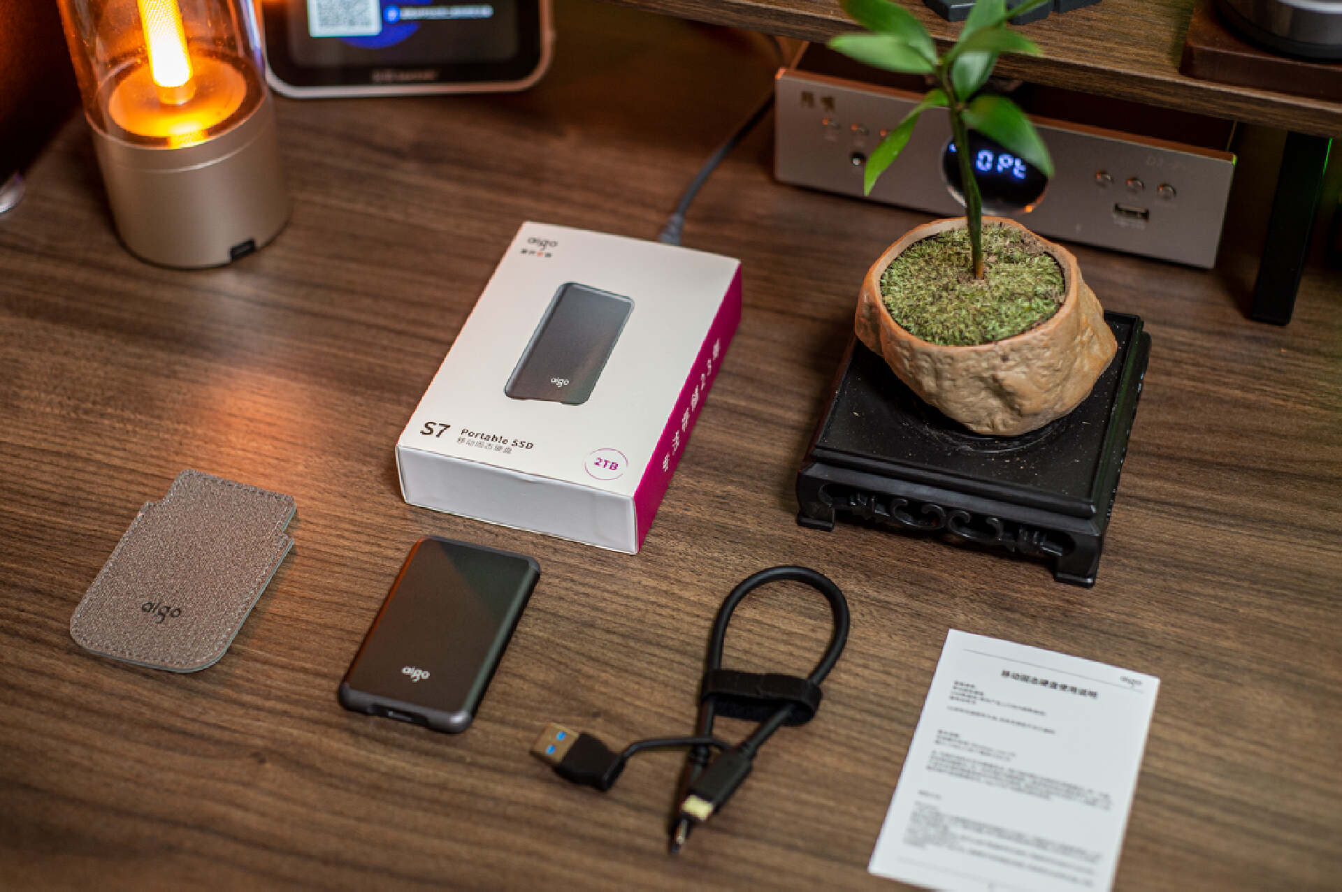 既是移动存储还能给XSS扩容，价格便宜量又足｜爱国者S7移动硬盘