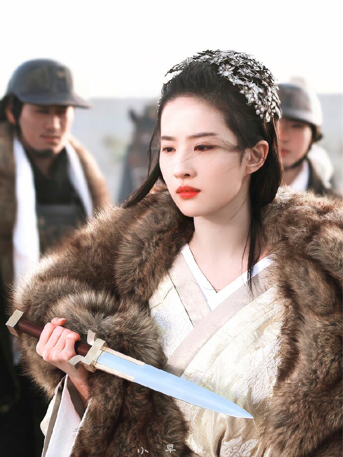 刘亦菲的虞姬很美,刘亦菲虞姬惊艳亮相