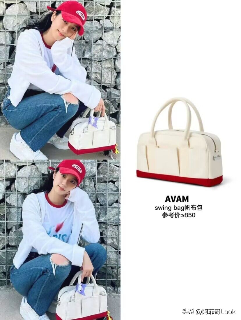 泫雅同款牛仔包,小双肩包泫雅