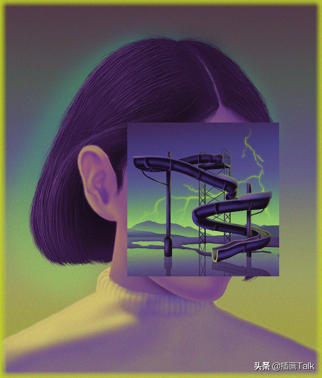 瑞士插画师DexterMaurer，微妙的和谐感