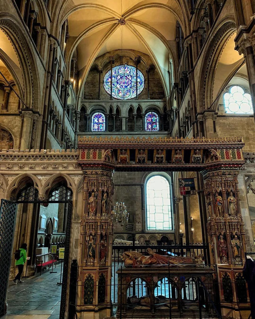 坎特伯雷大教堂风景,坎特伯雷大教堂