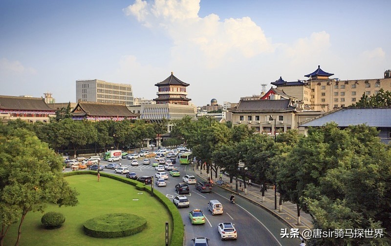 西安古建筑的风格,西安古建装饰图案